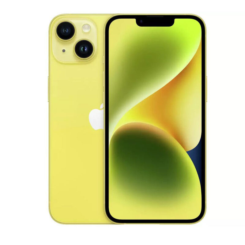 Yellow SIM Free iPhone 14 5G 128GB